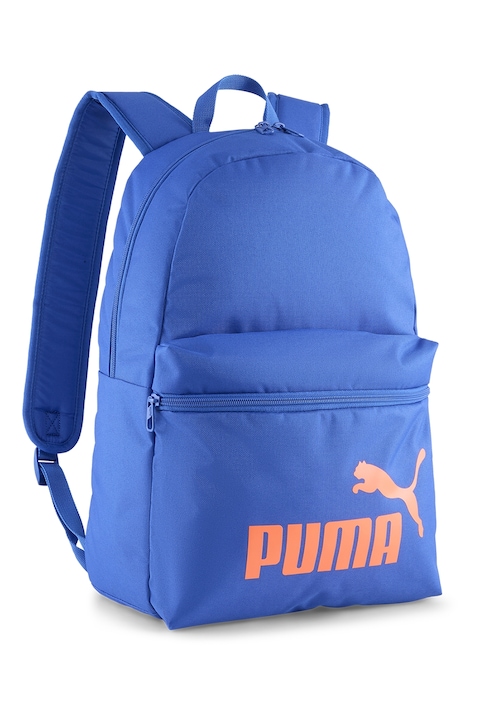 Puma, Rucsac cu imprimeu logo Phase - 22 L, Portocaliu deschis, Albastru deschis