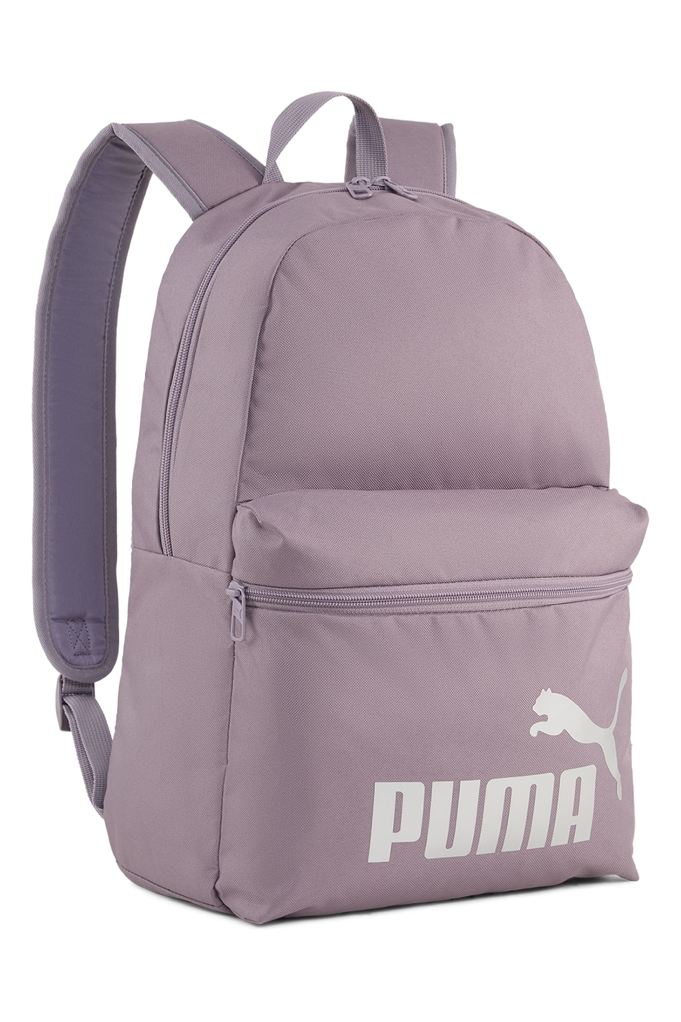 Puma, Rucsac cu imprimeu logo Phase - 22 L, Roz pastel, Argintiu