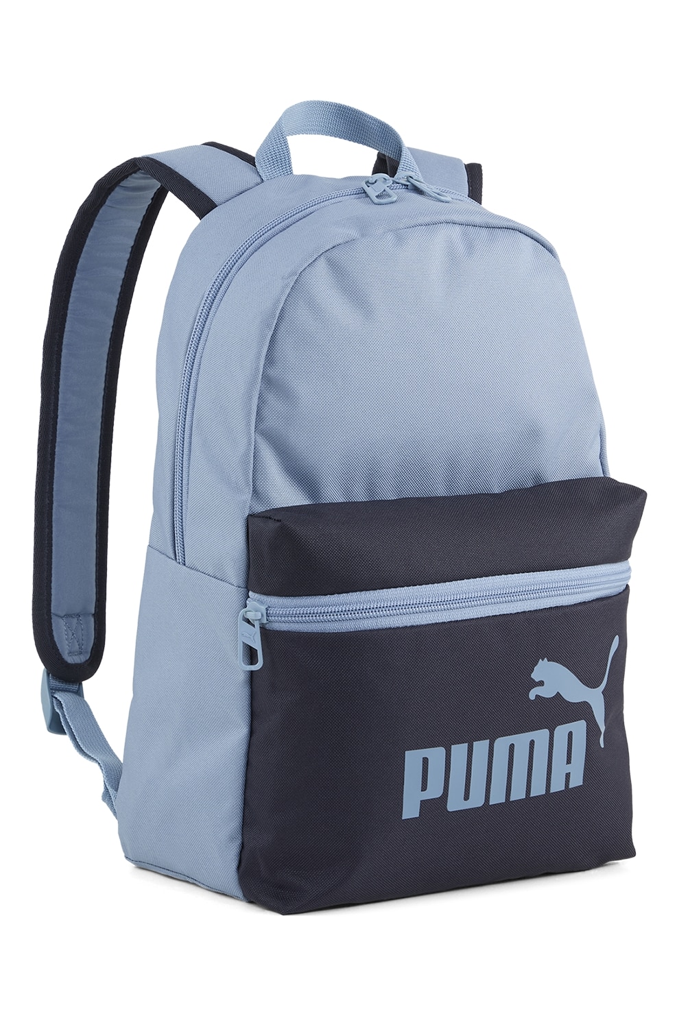 Puma, Rucsac mic cu imprimeu logo contrastant Phase, Albastru pastel
