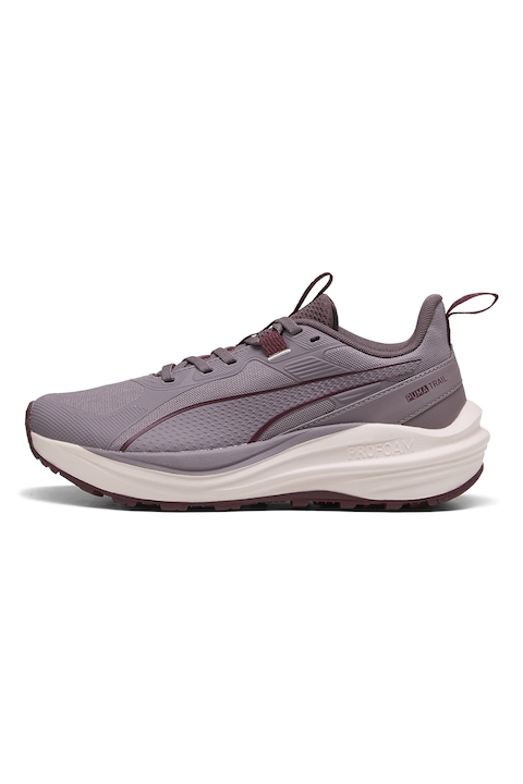 Puma, Pantofi Flare Pro pentru alergare trail, Violet prafuit