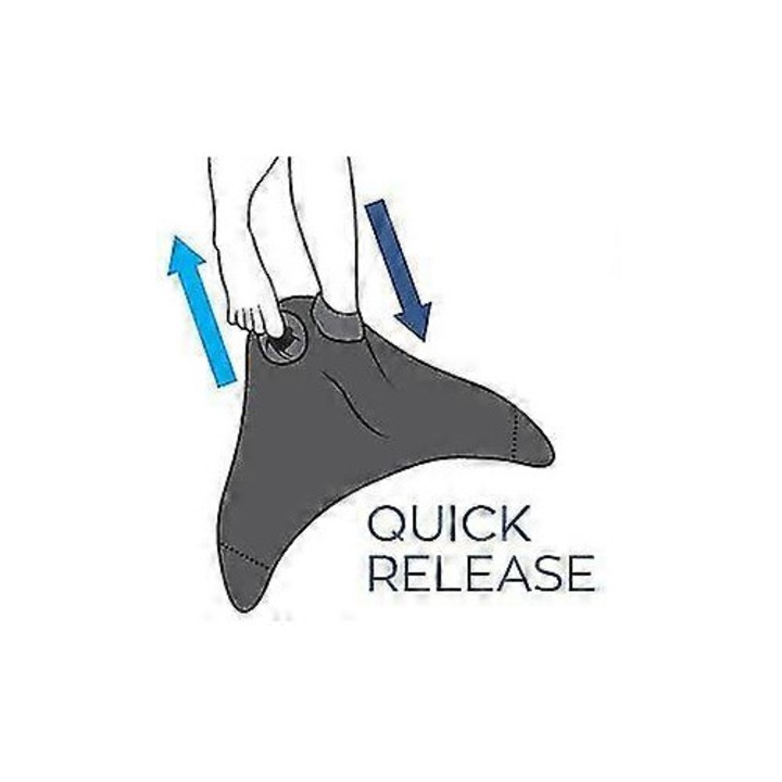 Colac pentru inot copii, monofin inclus, roz, rezistent la uzura