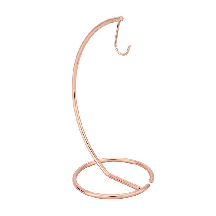 Suport pentru fructe, Inox, Antiderapant, Auriu Roz