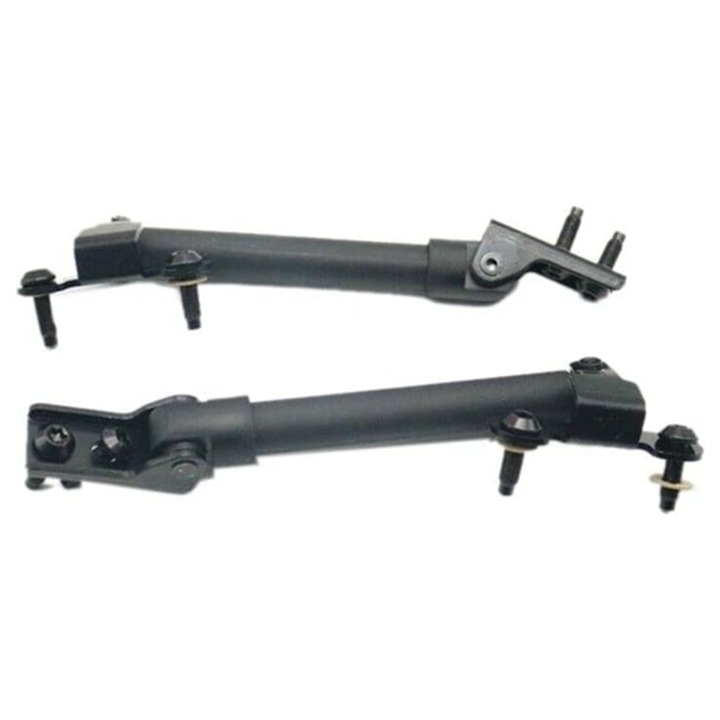 2 db-os csomagtartó-horgonyrúd készlet, Koleos-szal kompatibilis, fekete