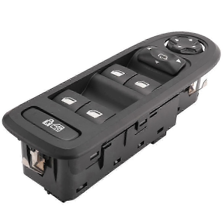 Ablakkapcsoló Peugeot 308 508 C5 5 ajtóhoz, fekete, 96659465ZD 98026370ZD 96644917XT 96599975XT