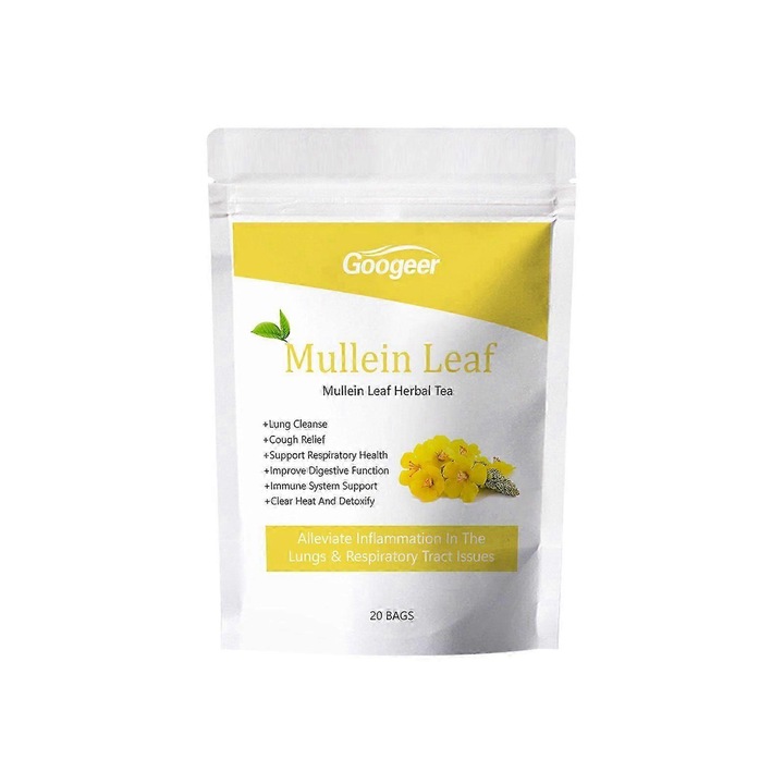 Ceai din frunze de Mullein, curatare a plamanilor, 1 pachet