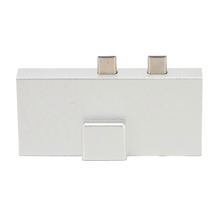 Hub USB C pentru Surface Pro 8 9 X - Hub de expansiune dual USB C cu 7 porturi, transfer de date 5Gbps, alimentare directa