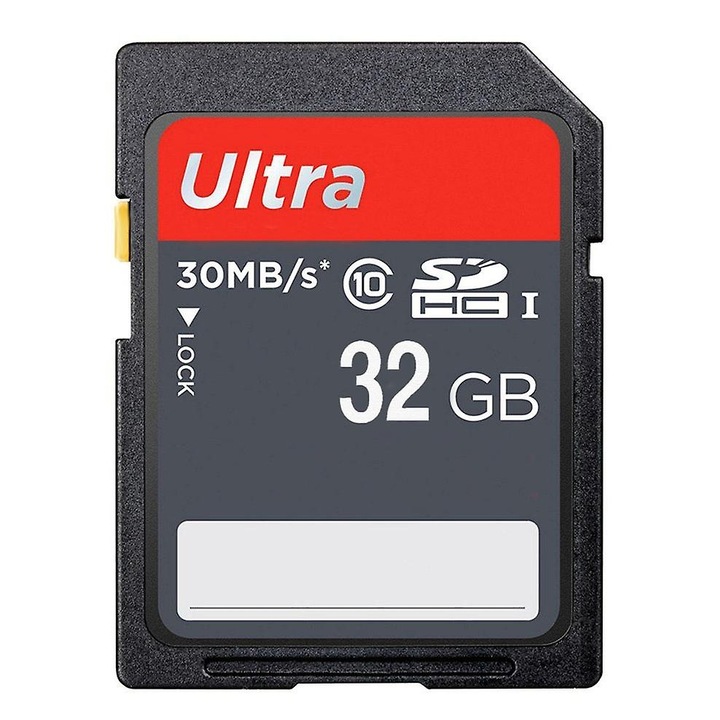 Card de memorie SDHC 32GB, viteza ultra inalta Class 10, compatibil cu camere digitale