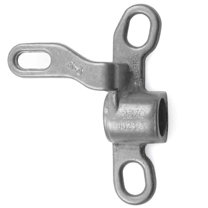 Főtengely jeladó tartó, 2S7Q6023AC, fém, ezüst, Mondeo Mk3 2000-2007 és Transit Mk6 Mk7 modellekhez