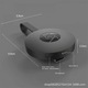 Устройство за стрийминг Google Chromecast Ultra, 1080p HDR, WiFi, Ethernet