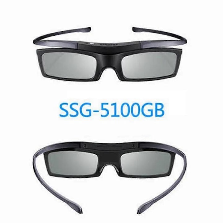 Set 2 Ochelari 3D pentru TV, SSG-5100GB, compatibili cu modele Samsung, 28x13.5x0.5cm