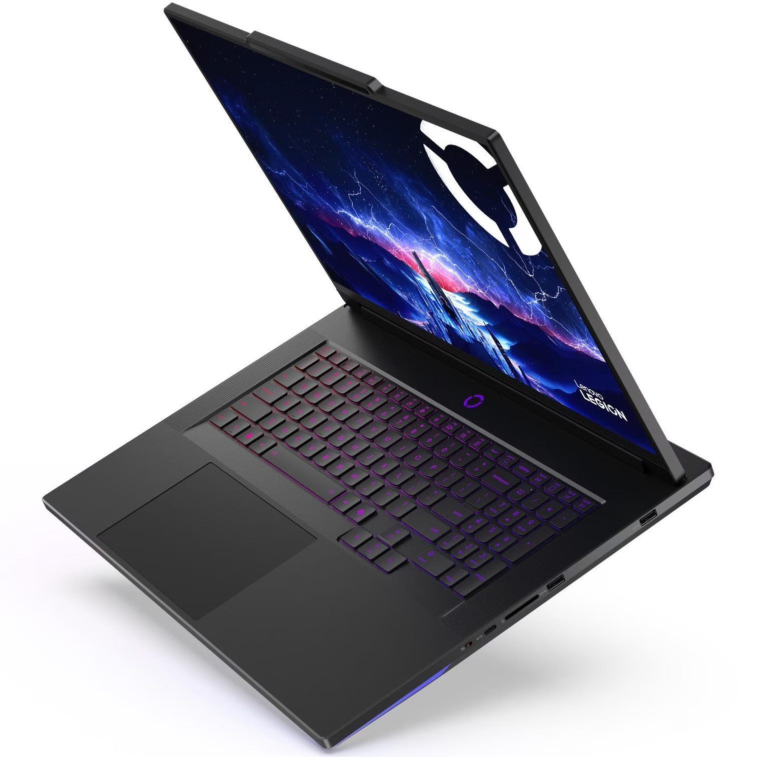 Laptop Gaming Lenovo Legion 9 18IAX10 cu procesor Intel® Core Ultra 9 275HX pana la 5.4GHz, 18" WQUXGA, IPS, 240Hz / 440Hz, 64GB DDR5 RAM, 2TB SSD, NVIDIA® GeForce RTX™ 5090 24GB GDDR7, No OS, Eclipse Black, 3y on-site Premium Care