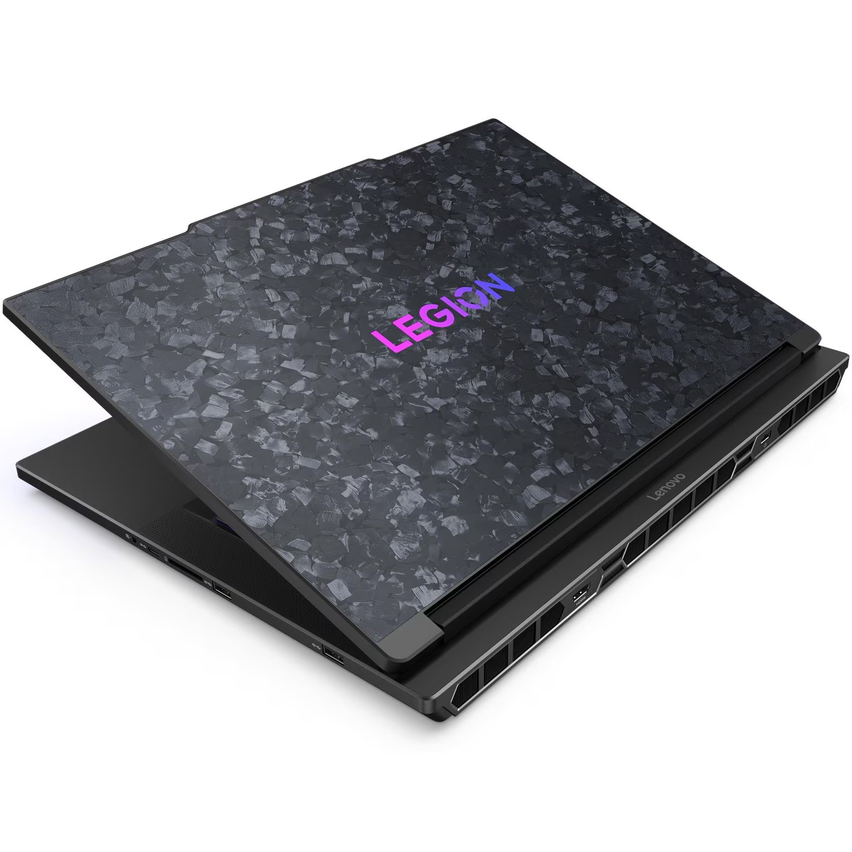 Laptop Gaming Lenovo Legion 9 18IAX10 cu procesor Intel® Core Ultra 9 275HX pana la 5.4GHz, 18" WQUXGA, IPS, 240Hz / 440Hz, 64GB DDR5 RAM, 2TB SSD, NVIDIA® GeForce RTX™ 5090 24GB GDDR7, No OS, Eclipse Black, 3y on-site Premium Care