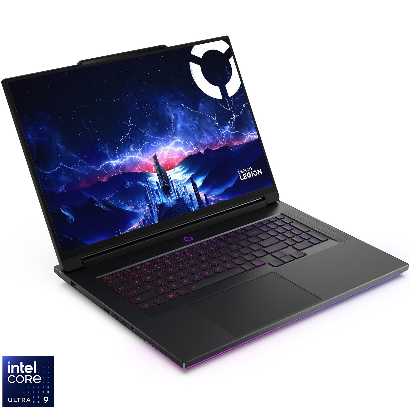 Laptop Gaming Lenovo Legion 9 18IAX10 cu procesor Intel® Core Ultra 9 275HX pana la 5.4GHz, 18" WQUXGA, IPS, 240Hz / 440Hz, 64GB DDR5 RAM, 1TB SSD, NVIDIA® GeForce RTX™ 5080 16GB G