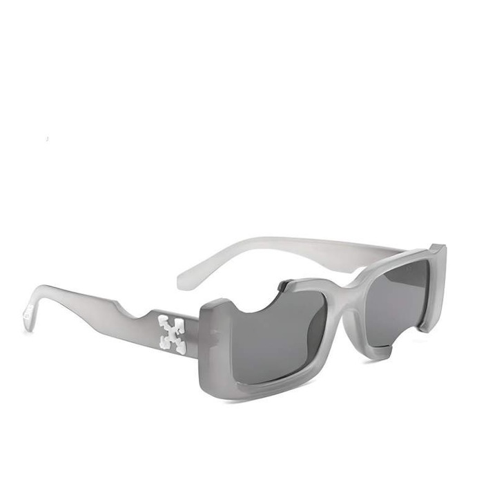 Ochelari SIKS De Soare Unisex, Model Decupat, Transparent