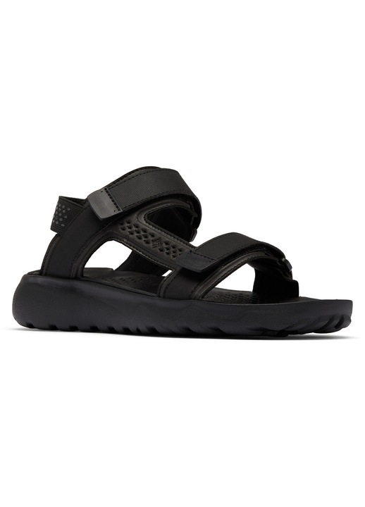 Sandale barbati Columbia, 2108771, Piele naturala, Negru, Negru