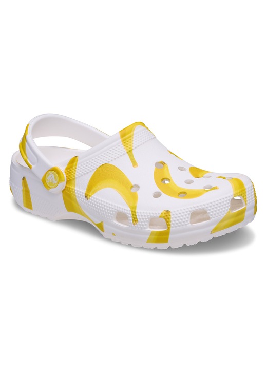 Slapi unisex Crocs, 211008, Sintetic, Alb