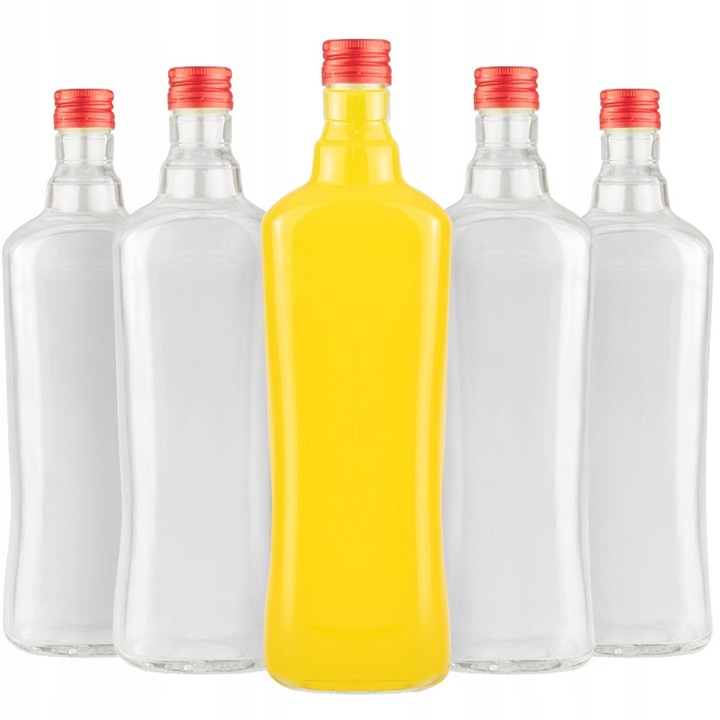 Set 50x Sticle Diva 500ml, sticla groasa, multicolor