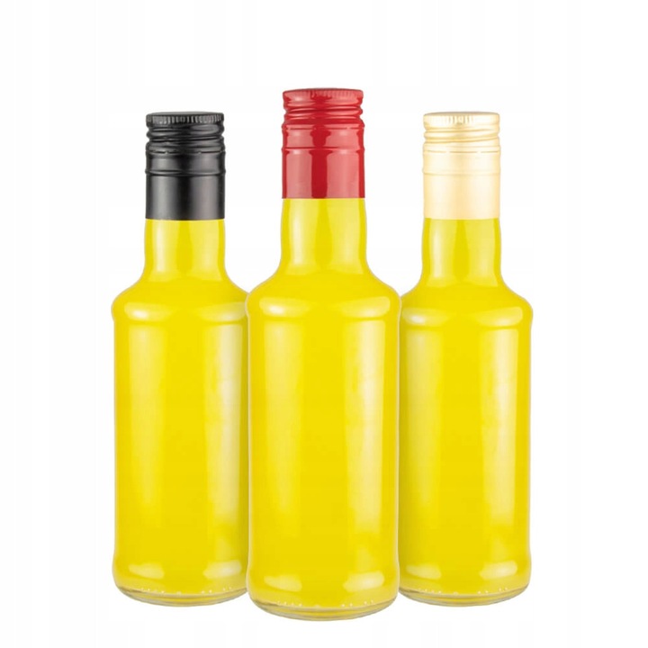 Set 50 Sticle 200ml, Scurte, Scurte, Multicolor, 17,5x6cm