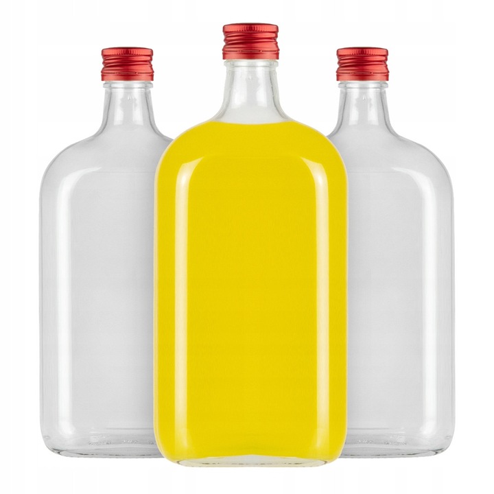 Set 50x sticle KLASYK 500ml, Bimberek, 28x18mm, multicolor, 22cm