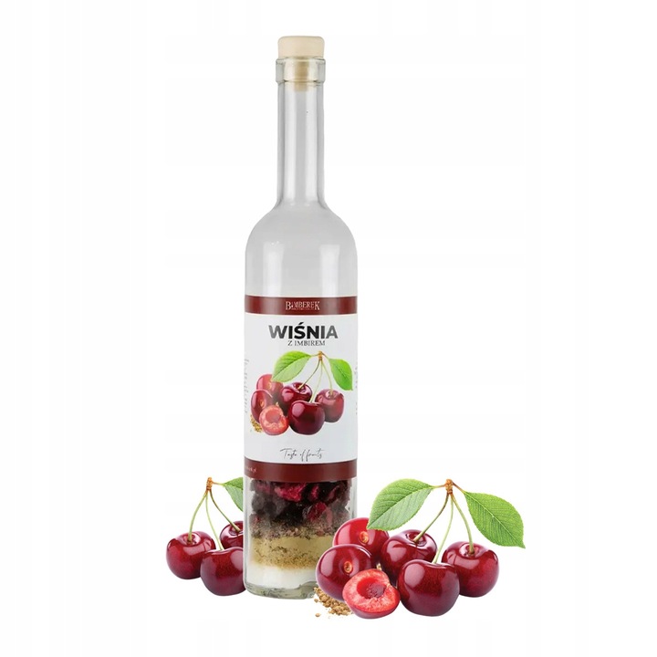 Sticla 500ml cu fructe liofilizate pentru prepararea propriei bauturi