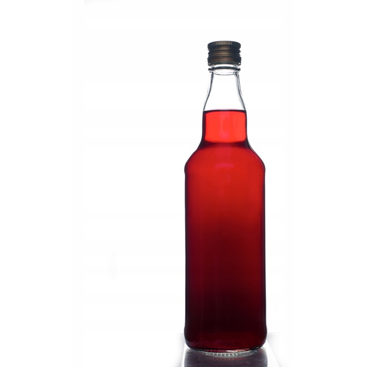 Set 100 sticle MONOPOL, Bimberek, capacitate 0,5L, cu capac, transparent