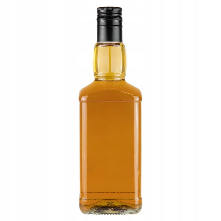 Daniels 500 ml-es üveg whiskyhez, brandyhez, bourbonhoz, 22,2x6,5 cm