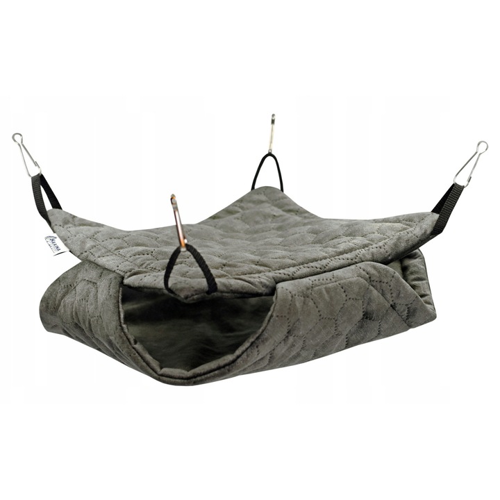 Hamak Pet Friendly Kraina Tuptusia, 30x30cm, 40x40cm, gri, set