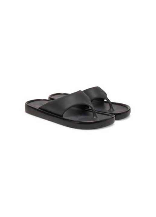 Papuci flip-flop dama Melissa, M 33915, Sintetic, Negru, Negru, 35-36