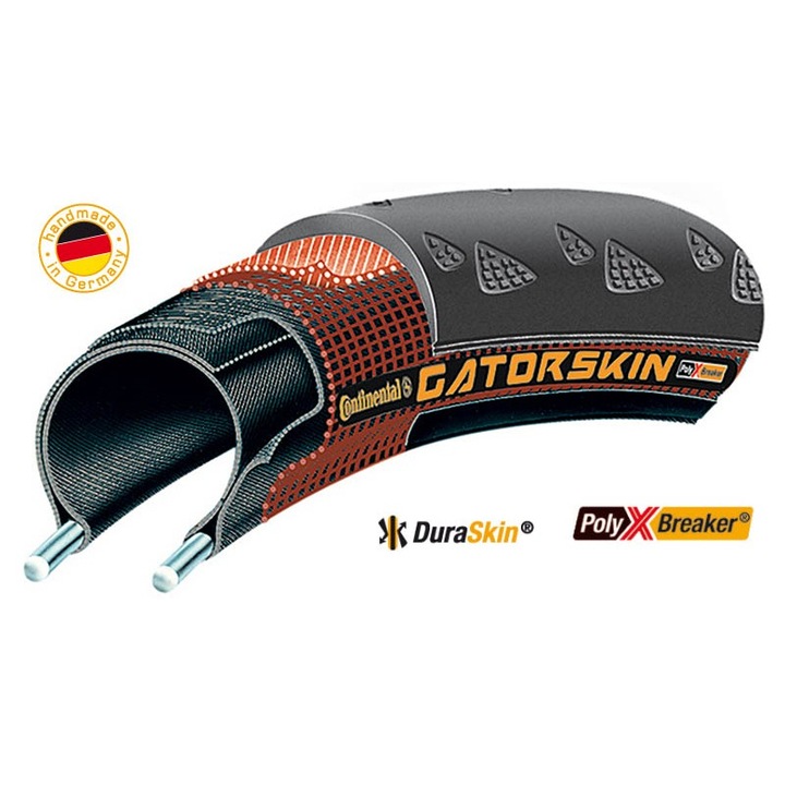 Continental Gatorskin 32-622 (700x32C) fekete 28 colos hajtogatható gumiabroncs