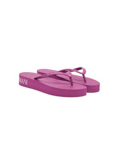 Papuci flip-flop dama Emporio Armani, XVQS09 XN118, Sintetic, 38
