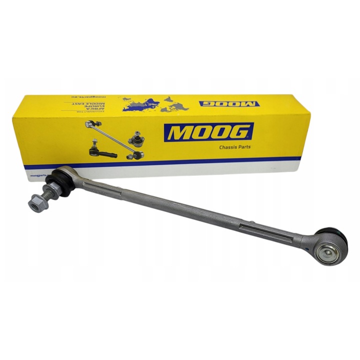 Csatlakozó torziós rúd, Moog, Bm-Ls-3727, Csatlakozás típusa: Foglalat, Menetméret 1: M10x15, Menetméret 2: M10x125, Átmérő 3: 10 mm, 34,5 cm x 8,5 cm x 6,5 cm