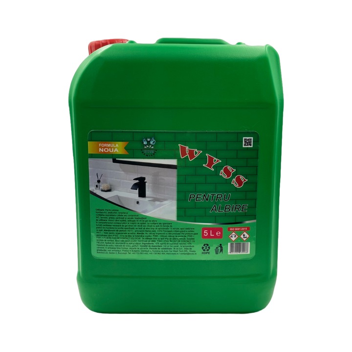 Solutie Curatare Suprafete, Gel Albire 5 L