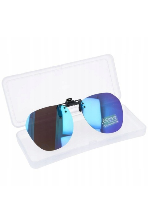 Ochelari de soare unisex, polarizati, atasare pentru ochelari de vedere