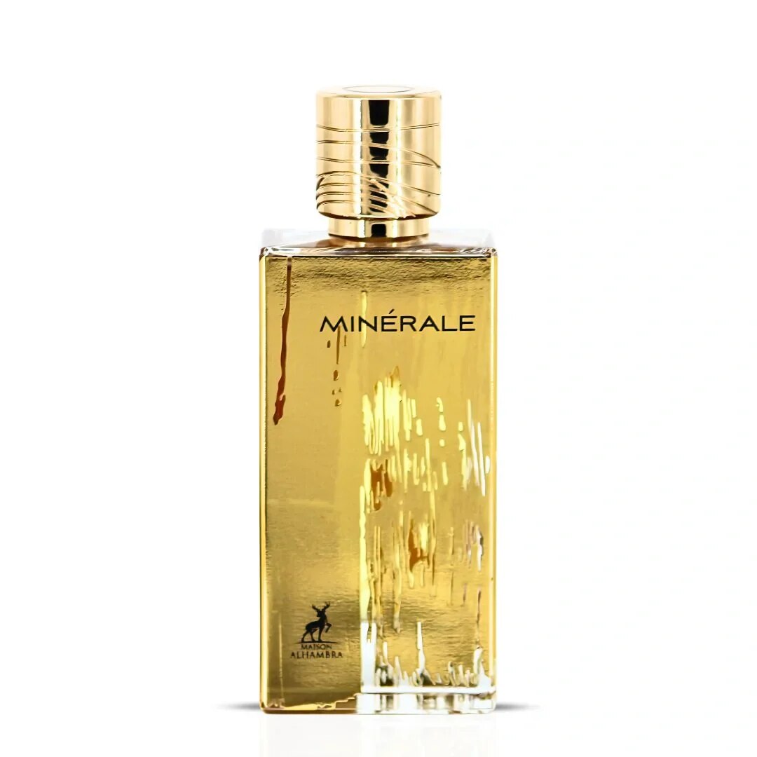 Maison Alhambra Minerale Gold, Apa de Parfum Unisex, 100 ml, 100