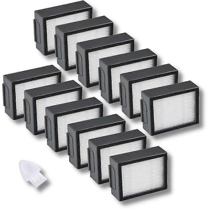 Set 12 filtre de schimb pentru aspiratoare robot Roomba i7 e5 e6 J7