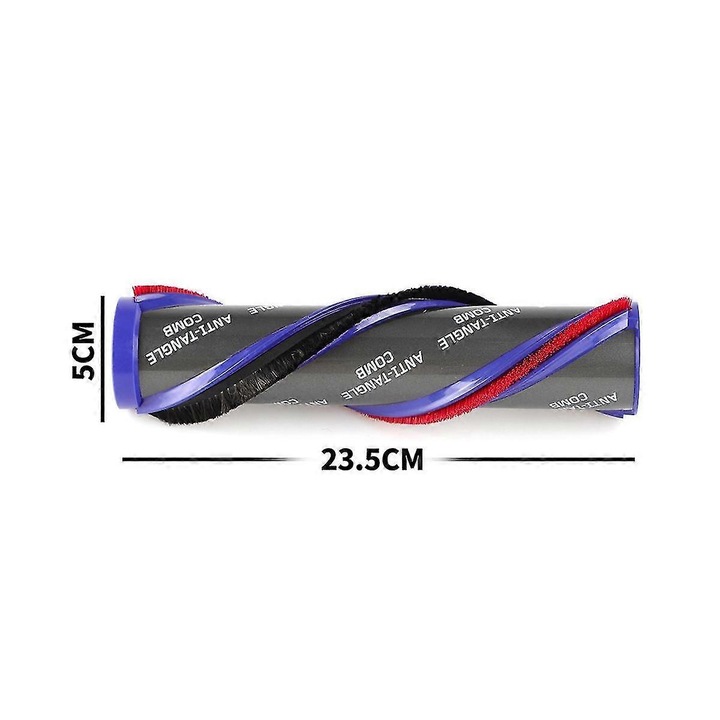 Perie de inlocuire pentru aspirator, 23.5x5 cm, material plastic, pentru V11 V15