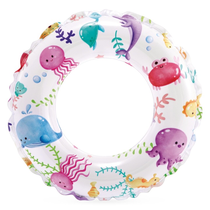 Intex 59241 gyermek úszógumi, 61 cm, többszínű