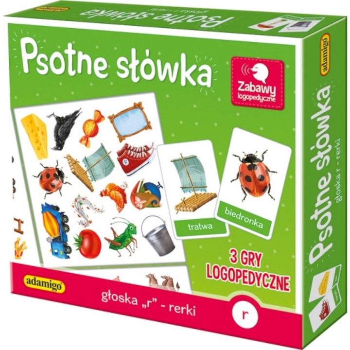 Joc educativ Adamigo Psotne slowka r 245x220x45mm