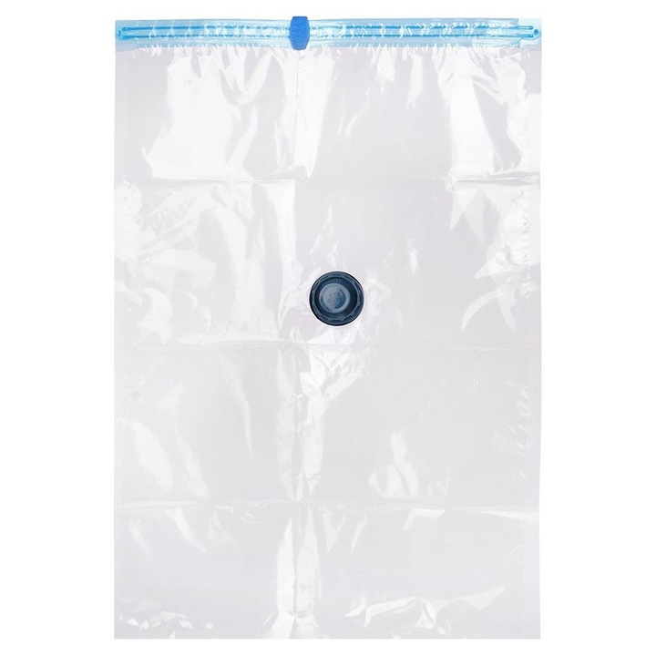 Sac vacuum pentru haine, Artemis, 60x40 cm, transparent, rezistent