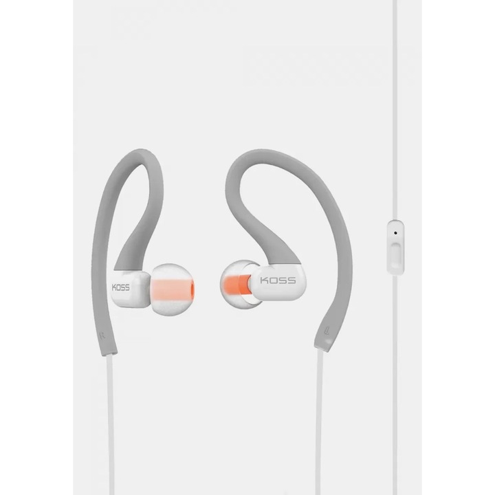Casti Telefon Koss KSC32i In-Ear, Cu fir, Microfon, Gri