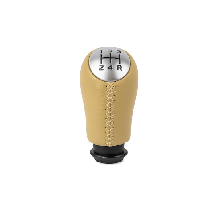 Лост за скоростен лост Dacia Logan, Duster, Sandero, Renault Clio, Megane, бежова кожа