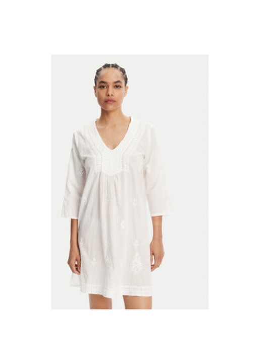 Rochie de vara dama Selmark, BC198, Alb, XL