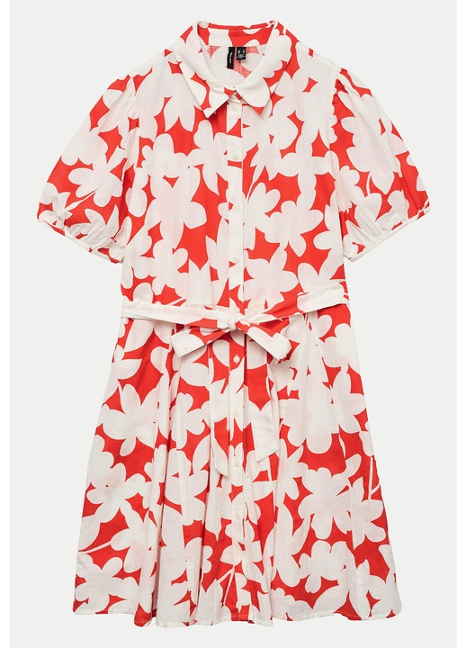 Camasa rochie dama Vero Moda, 10303728, Rosu, Rosu