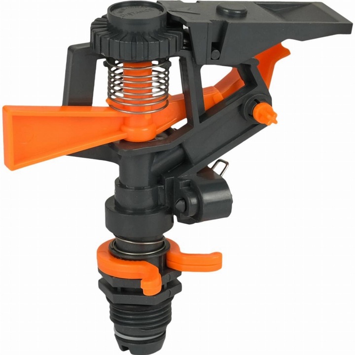 Schmith pulzáló öntözőfej, állítható, szektorzárral, tartós műanyagból