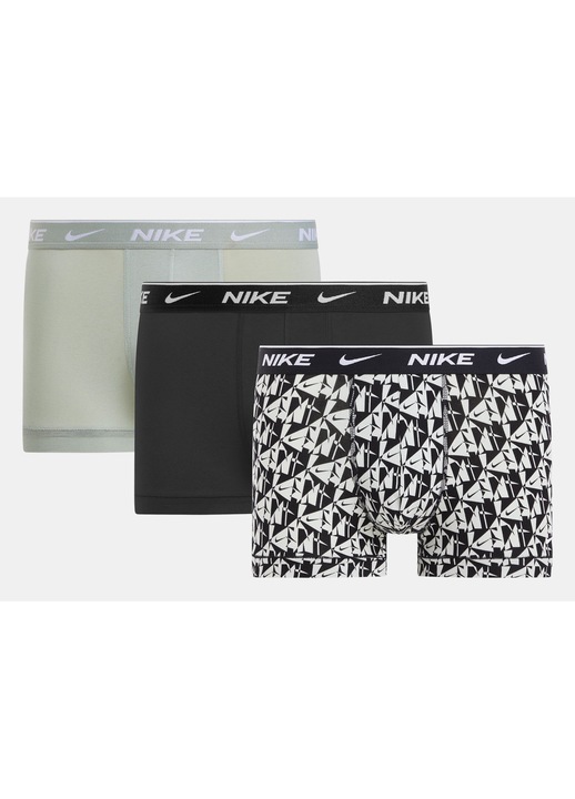 Lenjerie intima barbati, Nike, Everyday Trunk Boxer 3, set, multicolor, bumbac, M INTL