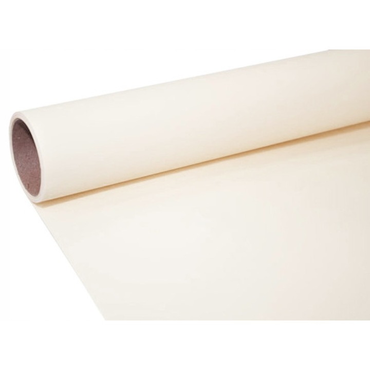 Folie floristica Flower Island 50cm x 8,23m, ecru, model satinat