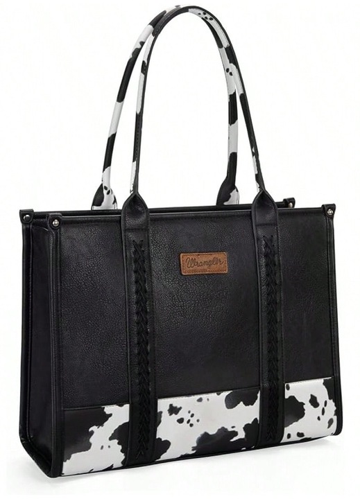 Női táska, tehénminta, bohém stílus, különböző méretekben