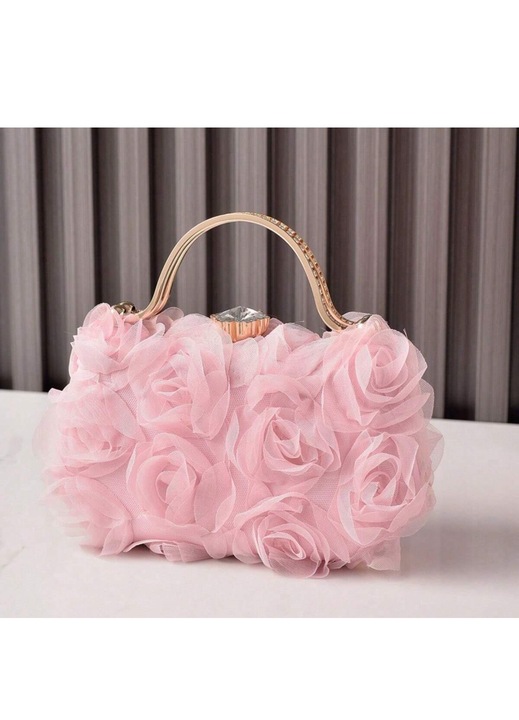 Fehér menyasszonyi estélyi táska menyasszonyi ruhához