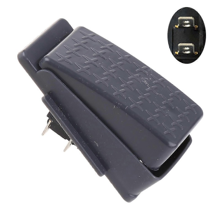 Gázpedál visszaállító kapcsoló elektromos gyermekautókhoz, komplett készlet, fekete, 4x7x3x2.5cm