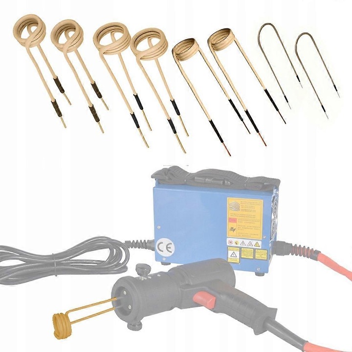 8 darabos fűtőtekercs készlet indukciós fűtőberendezéshez